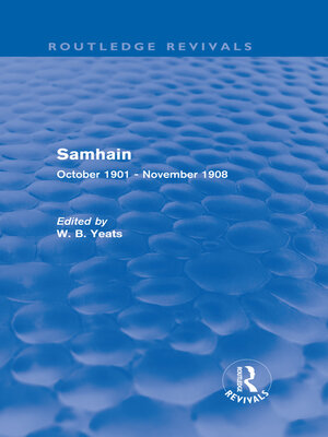 cover image of Samhain (Routledge Revivals)